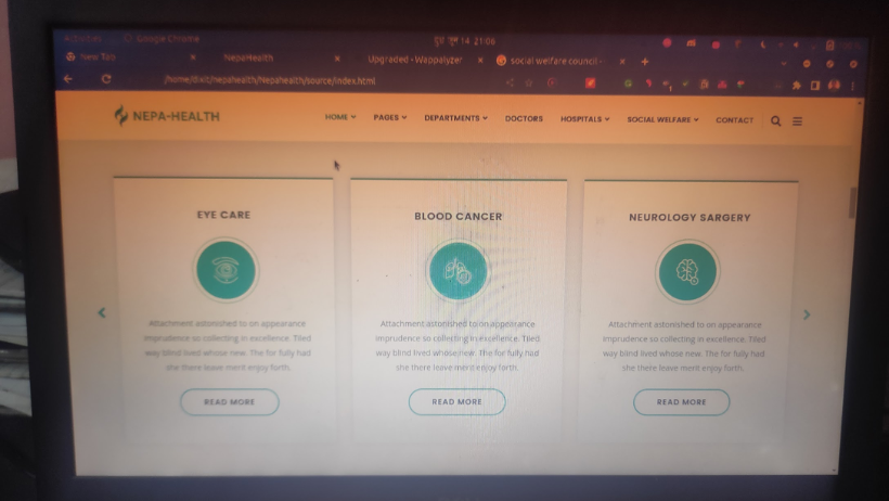 nepa health website